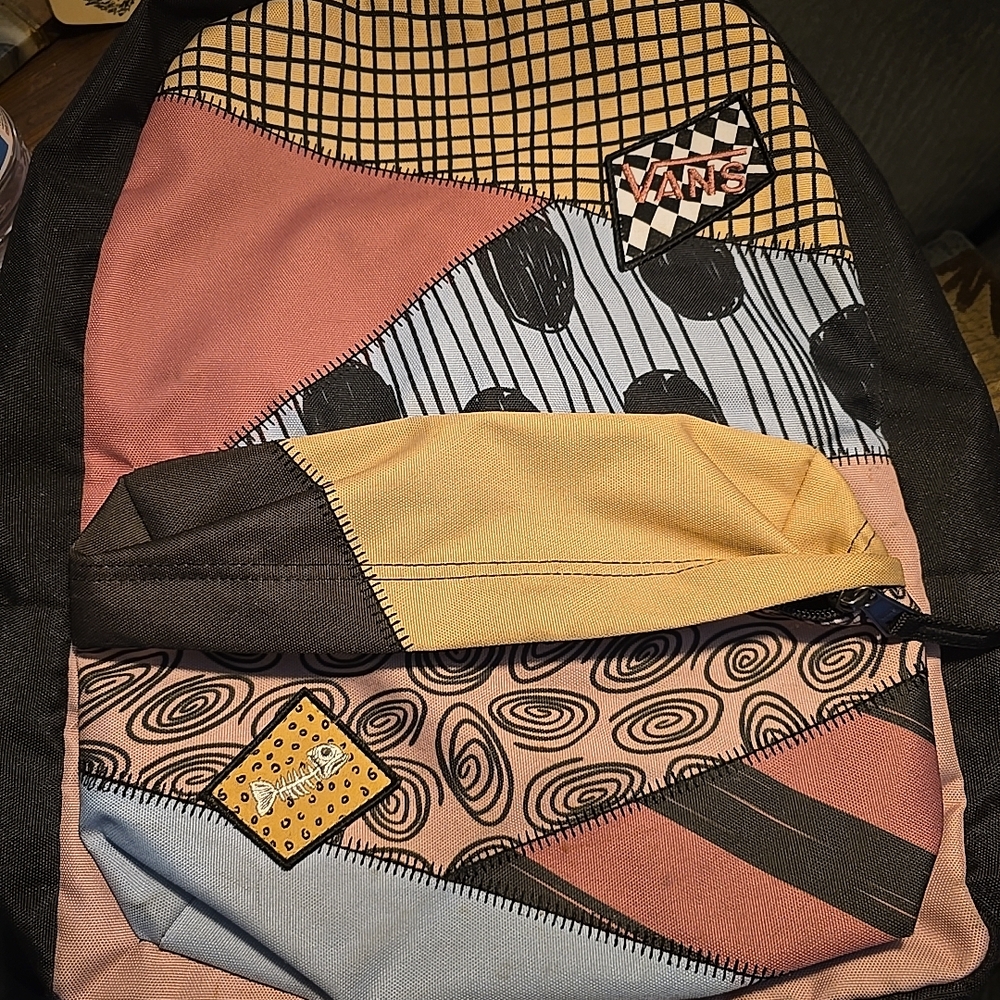 Vans Multicolor Patchwork Backpack - image 2